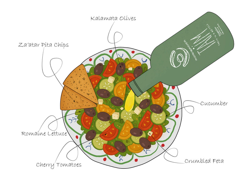 Mediterranean Za’atar Salad