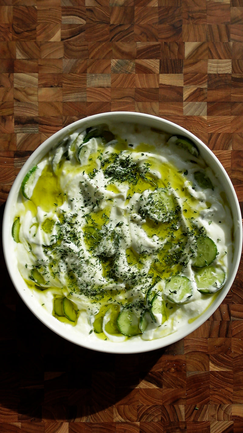 Yogurt Cucumber Salad